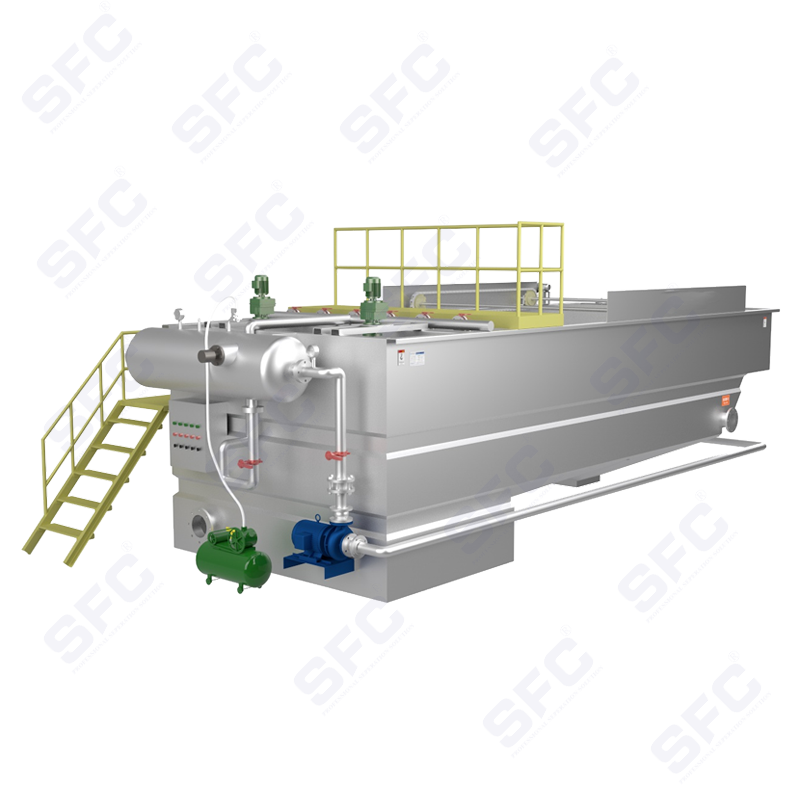 SRDAF met modder emmer opgelost luchtflotatie